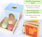 Zestaw Montessori BusyKids dla dzieci w wieku od 6 do 12 miesięcy