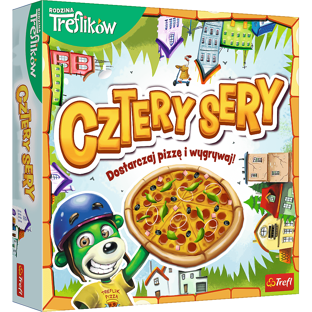 Gra planszowa Cztery Sery Rodzina Treflików Trefl 02282