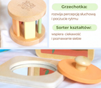 Zestaw Montessori BusyKids dla dzieci w wieku od 6 do 12 miesięcy