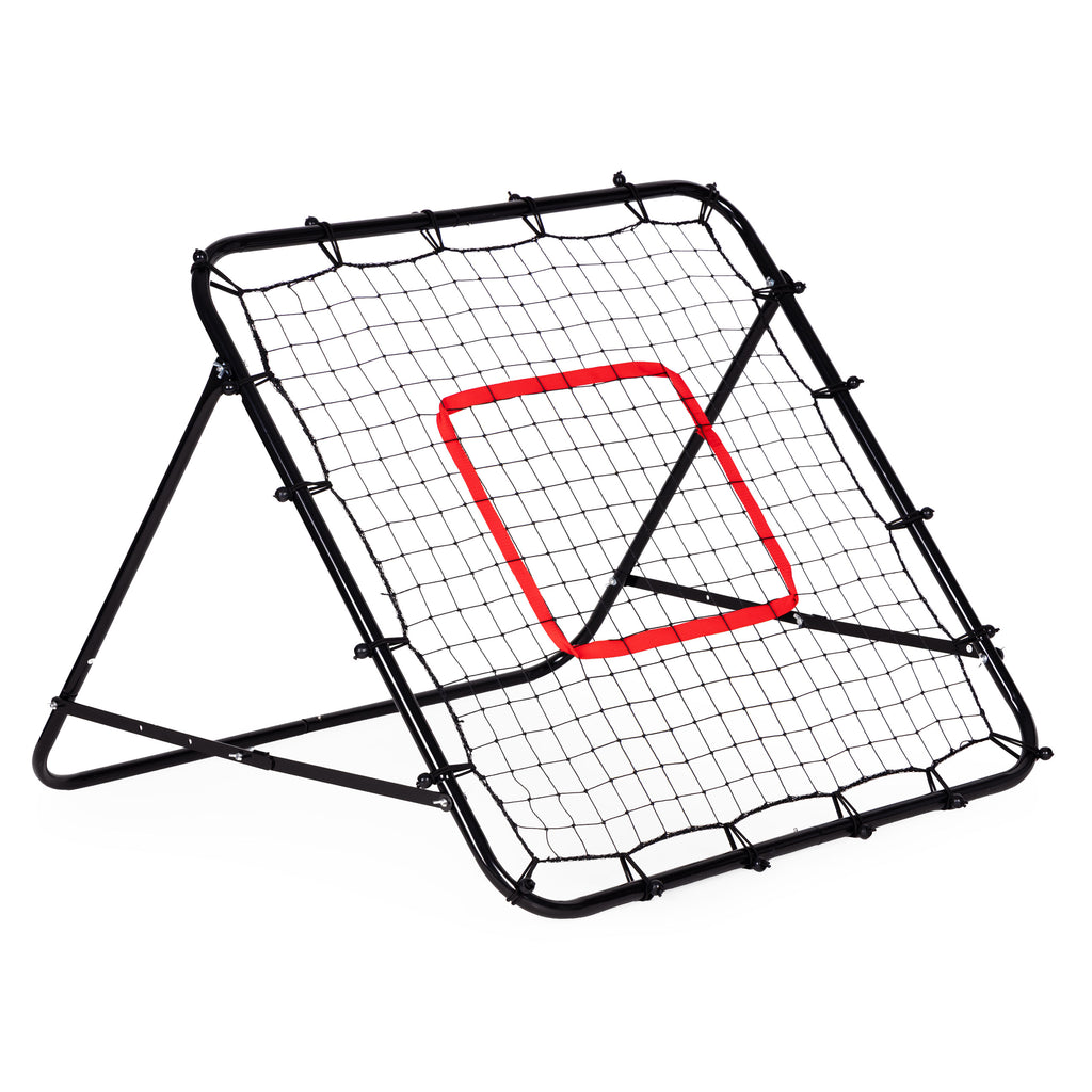 Rebounder do piłki nożnej trenażer piłkarski bramka do odbijania piłki 100x100 cm MOVEPRO