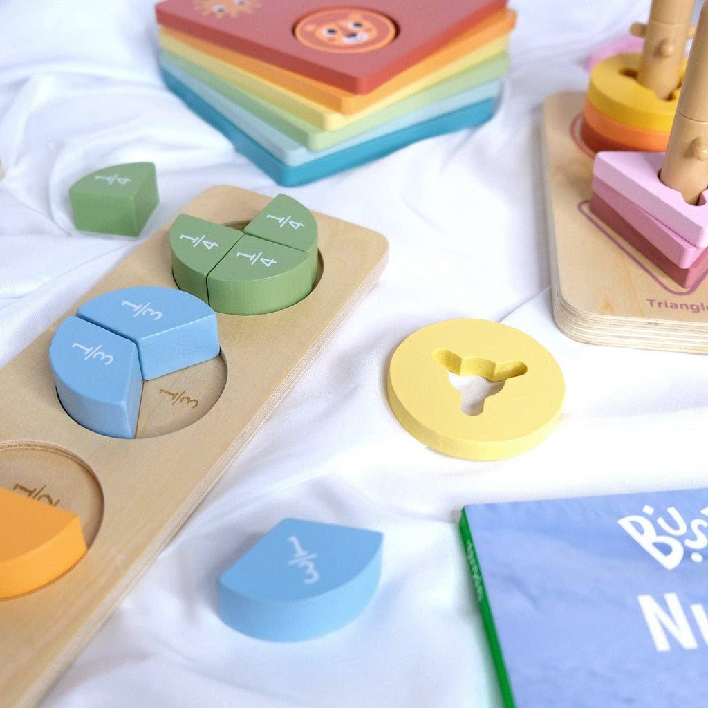 Zestaw Montessori BusyKids dla dzieci w wieku od 24 do 36 miesięcy