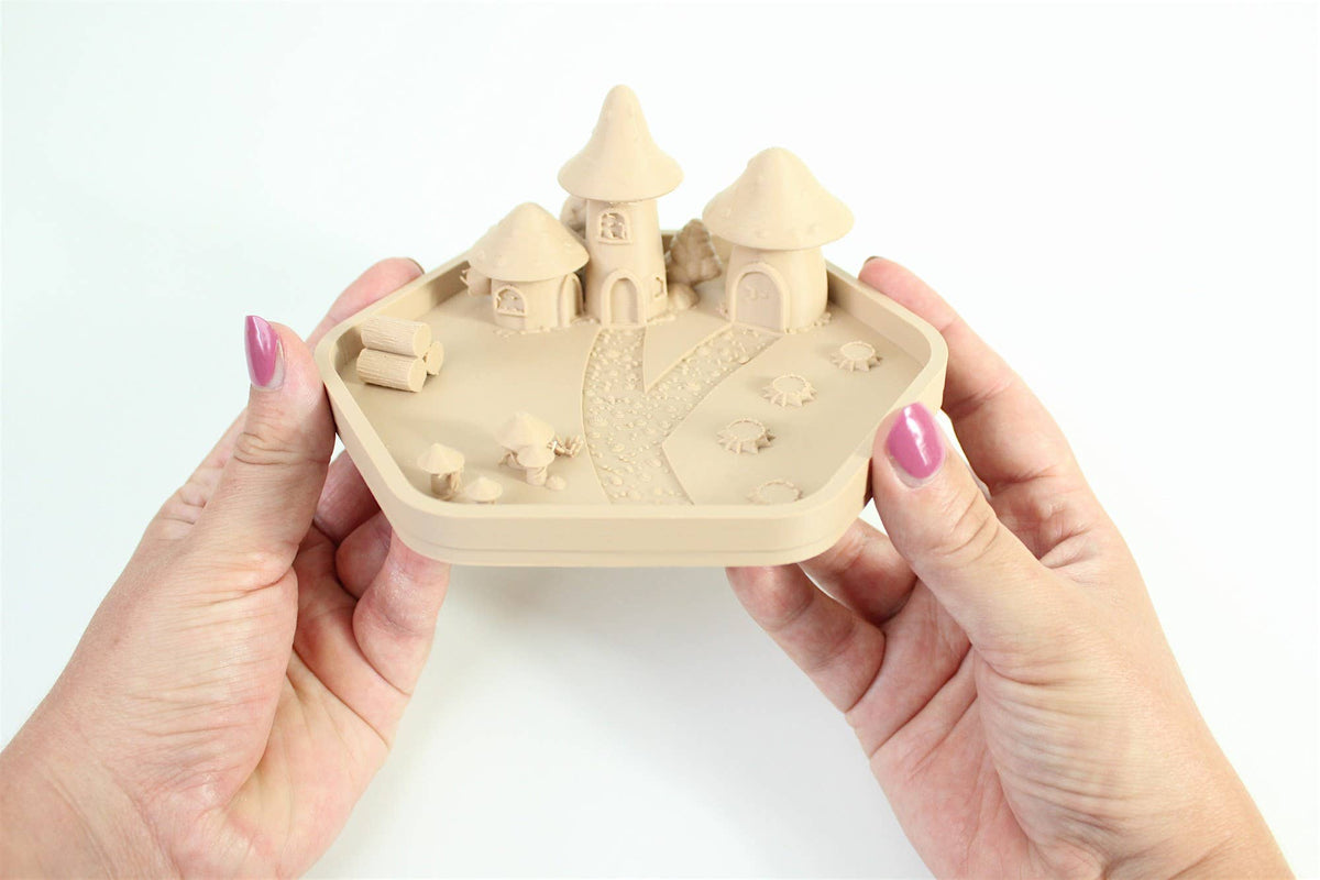 Jesienny Słoik Sensoryczny i Taca z PLA – Gotowy Zestaw do Zabawy