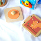 Zestaw Montessori BusyKids dla dzieci w wieku od 6 do 12 miesięcy