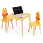 Zestaw mebli dla dzieci stolik + 2 krzesła żyrafa ECOTOYS