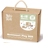 Zestaw Montessori BusyKids dla dzieci w wieku od 6 do 12 miesięcy