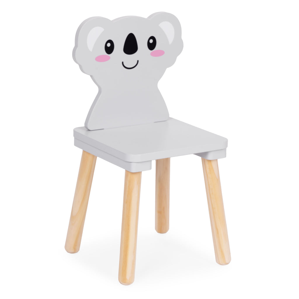 Zestaw mebli dla dzieci stolik + 2 krzesła koala ECOTOYS