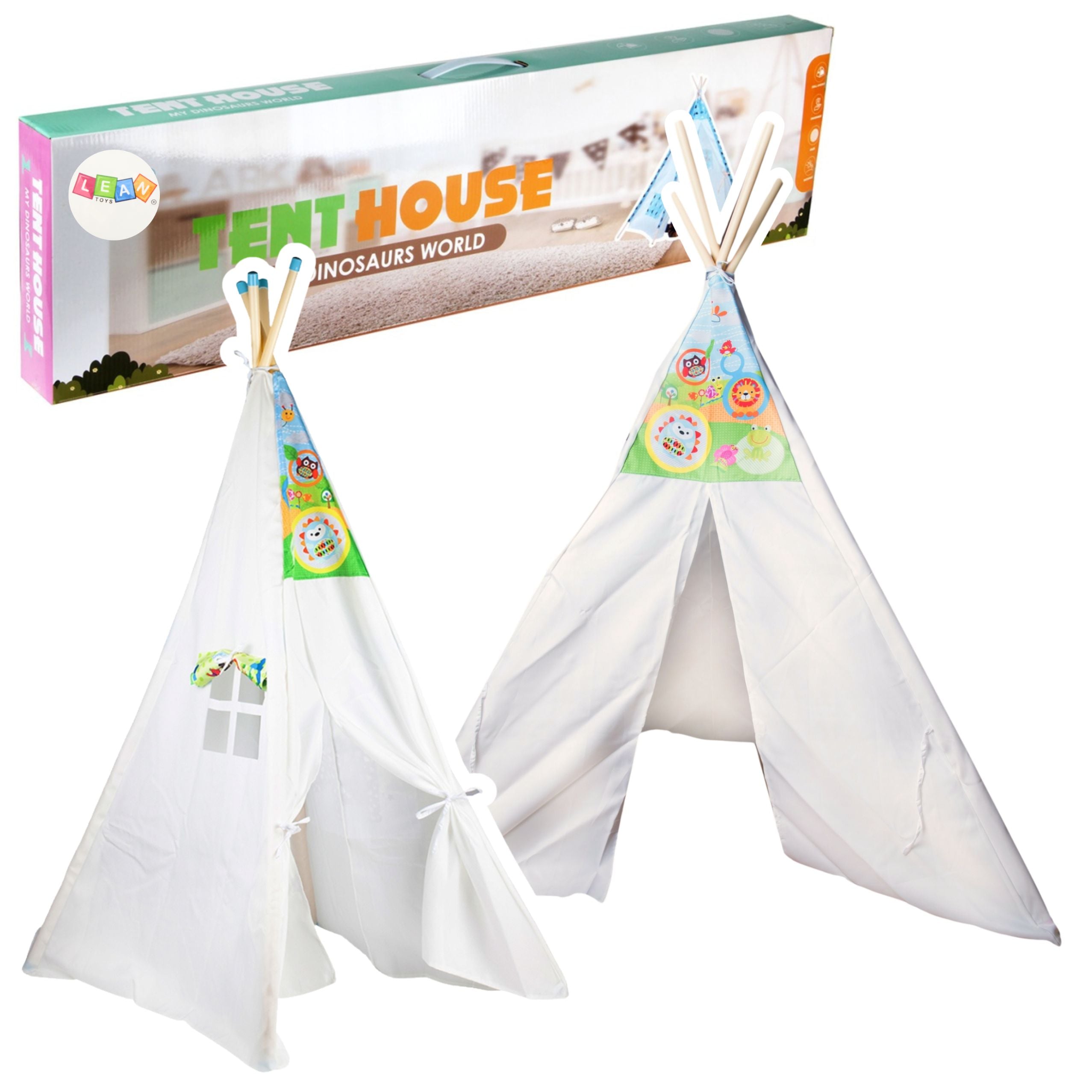 Tent House for Children Tipi Indian Clouds Waterproof Garden