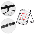 Rebounder do piłki nożnej trenażer piłkarski bramka do odbijania piłki 100x100 cm MOVEPRO