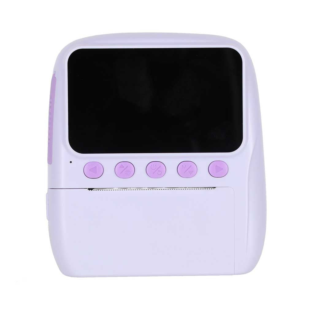 Aparat fotograficzny cyfrowy natychmiastowy 16x wkłady mazaki fioletowy