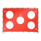 Bramka piłkarska do piłki nożnej dla dzieci treningowa 2w1 + mata celności 215 x 153 x 76 cm