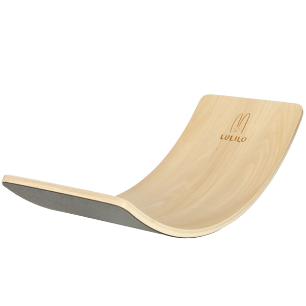 Gray felt balance board 