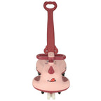 Jeździk grawitacyjny LED Swing FIX S1 skuter z rączką różowy max 65kg