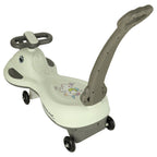 Jeździk grawitacyjny LED Swing FIX S1 skuter z rączką szary max 65kg