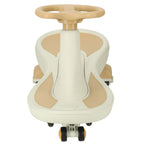 Jeździk grawitacyjny LED Swing Fix S4 świecące koła z muzyką grający 76cm złoto-biały max 100kg