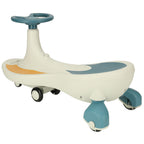 Jeździk grawitacyjny LED Swing Fix S4 świecące koła z muzyką grający 76cm niebiesko-biały max 100kg