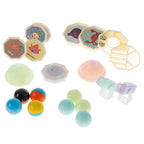 Klocki magnetyczne marble tor kulkowy świecący 202 elementy