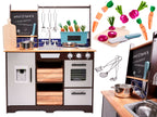 Kuchnia dla dzieci drewniana MDF z akcesoriami LOFT XXL 96cm