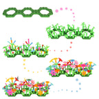 Kwiatki klocki kreatywne ogród kwiatowy 175 elementów