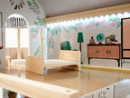 Domek dla lalek drewniany LULILO FLORO boho LED 78cm