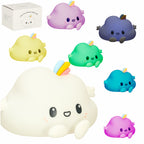 Lampka nocna dla dzieci silikonowa dotykowa miękka chmurka LED