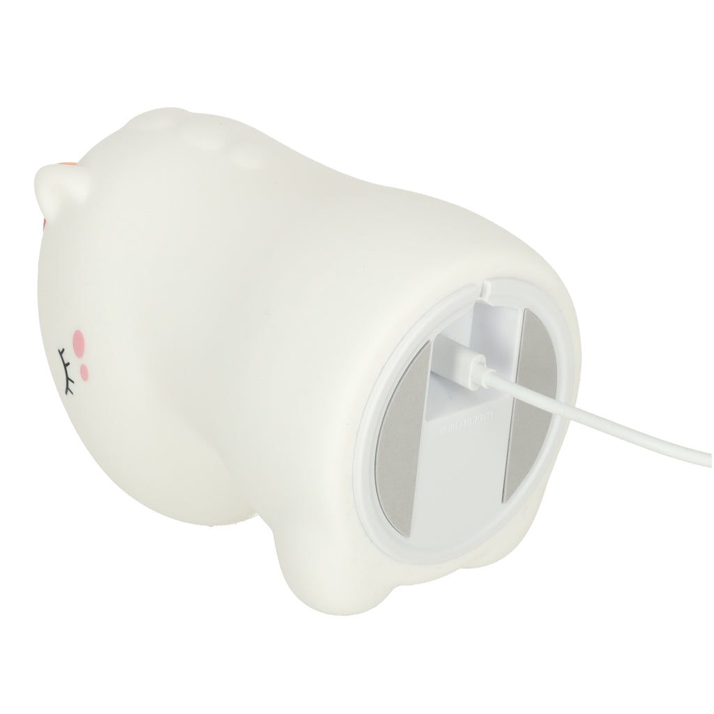 Lampka nocna dla dzieci silikonowa dotykowa miękka LED jednorożec