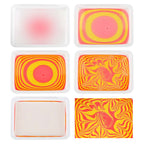 Malowanie na wodzie ebru zestaw kreatywny artystyczny akcesoria 12 kolorów