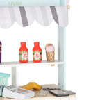 Market drewniany LULILO Melo stragan supermarket z kasą