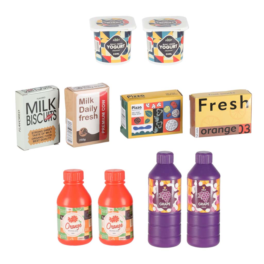 Market drewniany LULILO Melo stragan supermarket z kasą