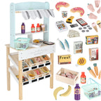 Market drewniany LULILO Melo stragan supermarket z kasą