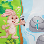 Mata edukacyjna dla dziecka interaktywna muzyczna grająca zwierzątka