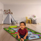 Mata edukacyjna dla dziecka interaktywna muzyczna grająca zwierzątka