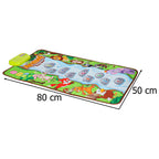 Mata edukacyjna dla dziecka interaktywna muzyczna grająca zwierzątka