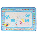 Mata wodna do malowania rysowania wodą mazaki pieczątki szablony wałek 100x80cm alfabet