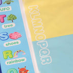 Mata wodna do malowania rysowania wodą mazaki pieczątki szablony wałek 100x80cm alfabet