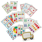 Misie edukacyjne gra nauka liczenia rozpoznawanie kolorów zestaw montessori rozwój zabawa 44el.