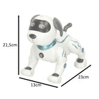 Pies piesek interaktywny zdalnie sterowany na pilota RC robot skacze śpiewa