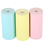 Rolki termiczne papier do drukarki aparatu 5,7cm x 3m 3 sztuki kolorowe