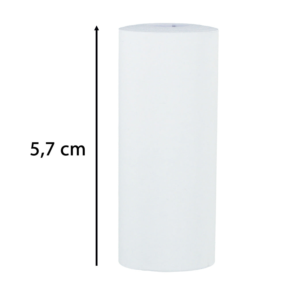 Rolki termiczne papier do drukarki aparatu natychmiastowego 5,7cm x 4,5m 5 sztuk