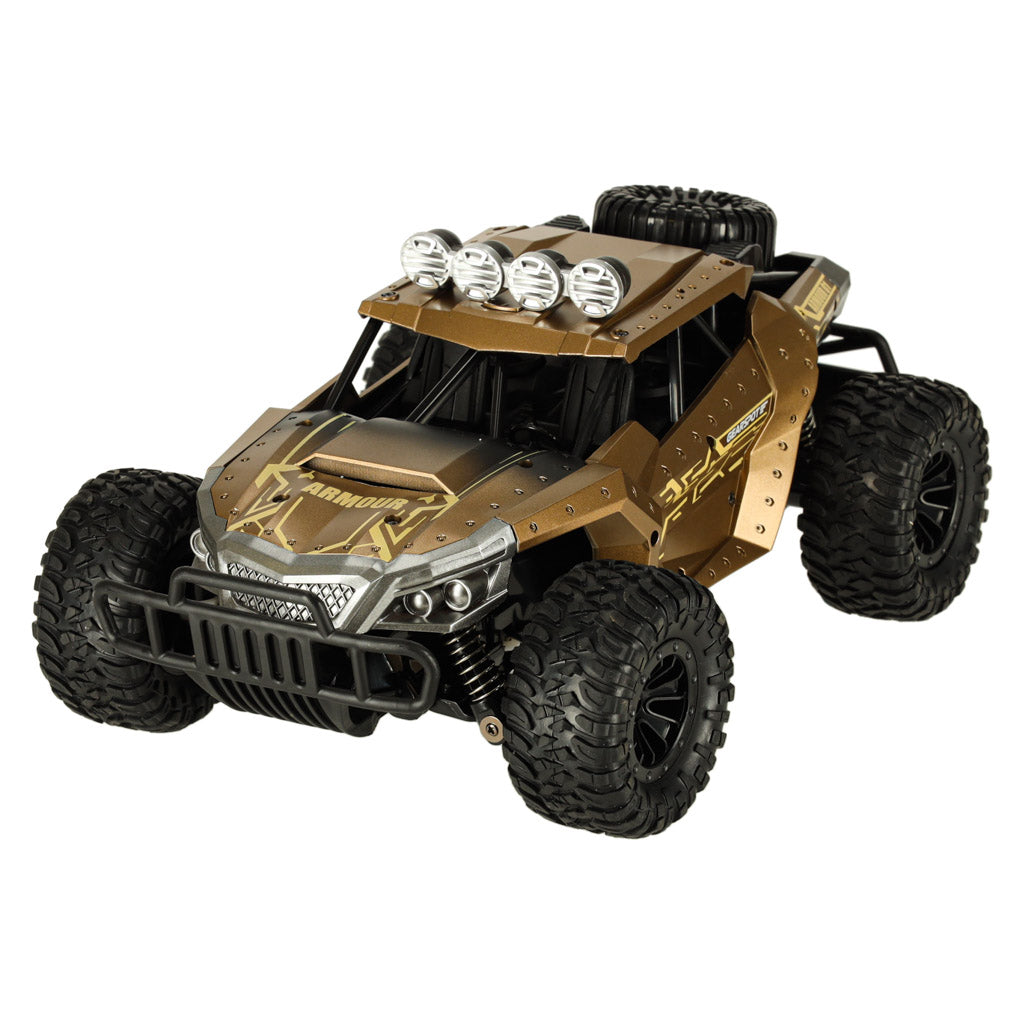 Samochód zdalnie sterowany Drift terenowy 20 km/h brązowy