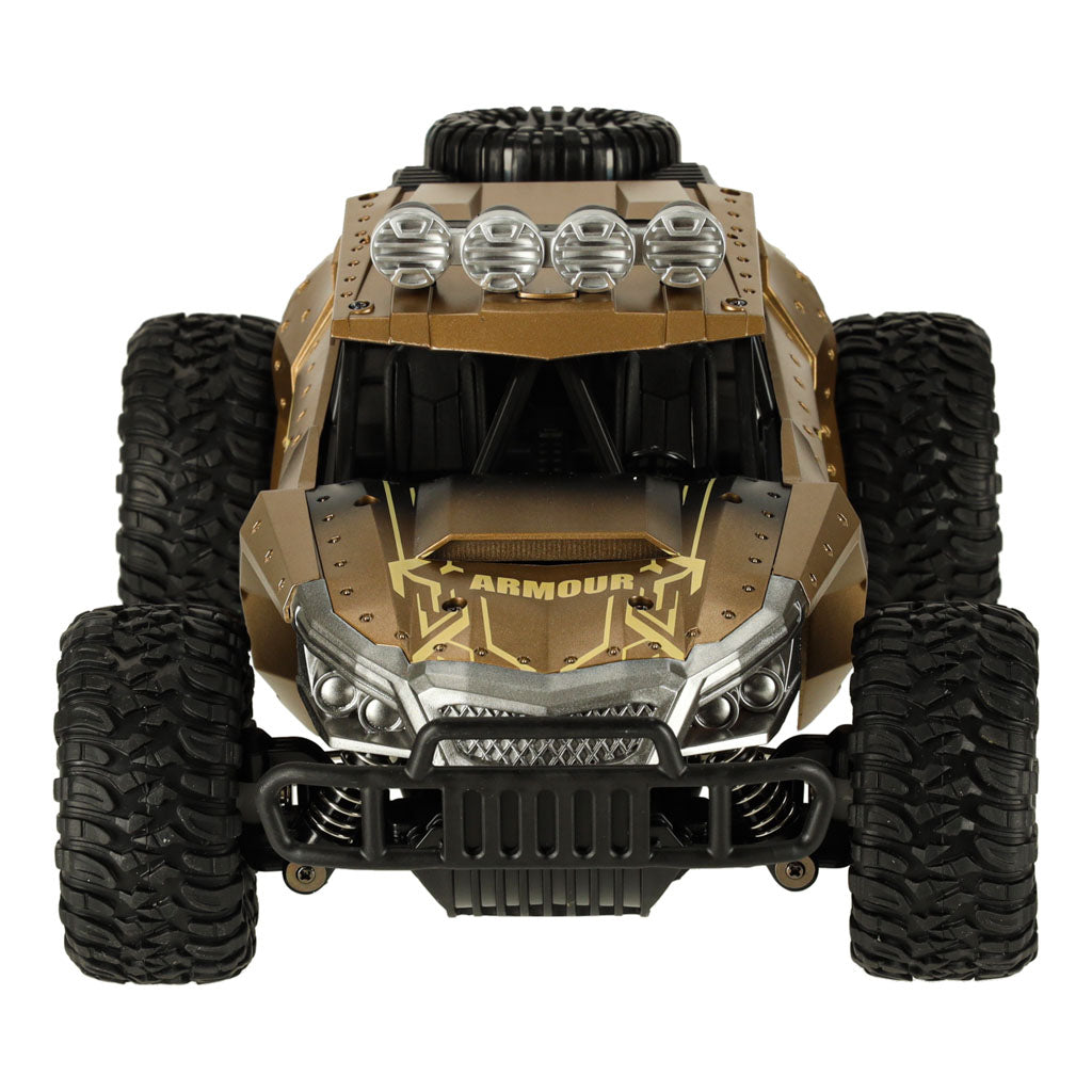 Samochód zdalnie sterowany Drift terenowy 20 km/h brązowy