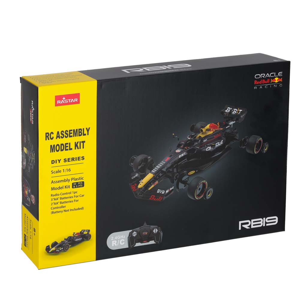Samochód zdalnie sterowany Rastar 92600 Oracle Red Bull Racing RB19 1:16 zestaw do złożenia