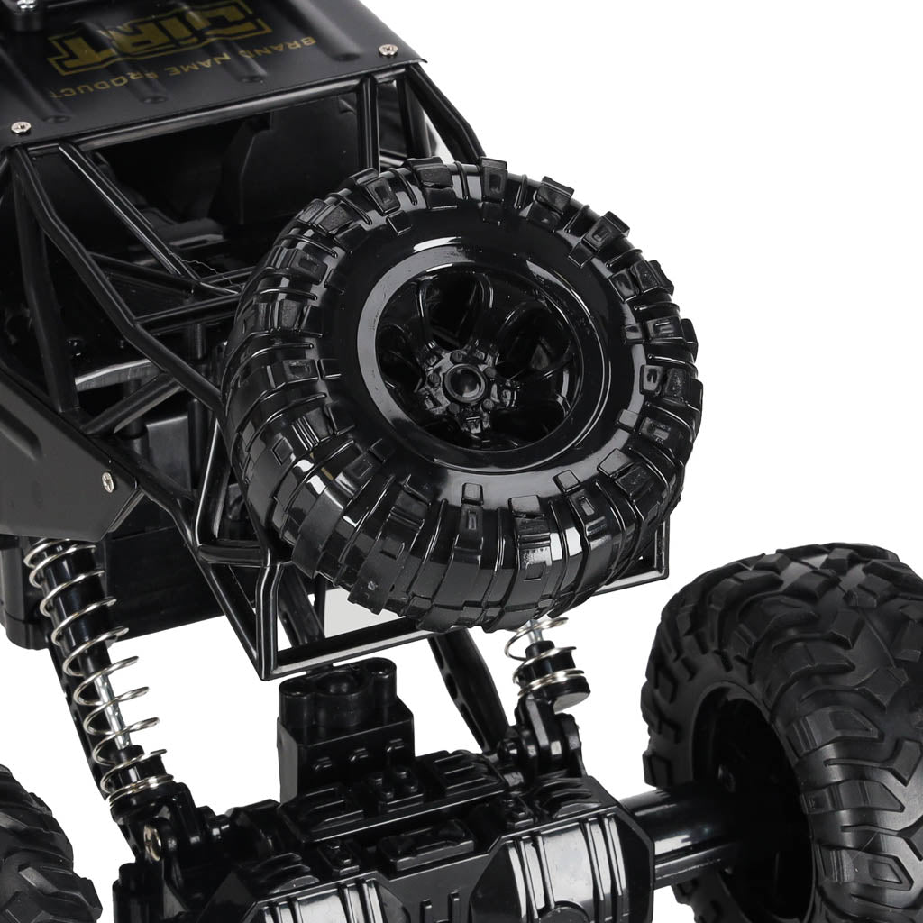 Samochód zdalnie sterowany na pilota RC Rock Crawler 1:12 4WD METAL czarny