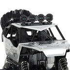 Samochód zdalnie sterowany na pilota RC Rock Crawler 1:12 4WD METAL srebrny