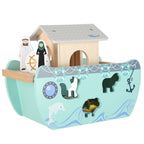 Sorter drewniany Lulilo Arka Noego statek zwierzątka 9 elementów