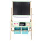 Tablica magnetyczna kredowa dwustronna LULILO Kredo kredy markery magnesy kosze