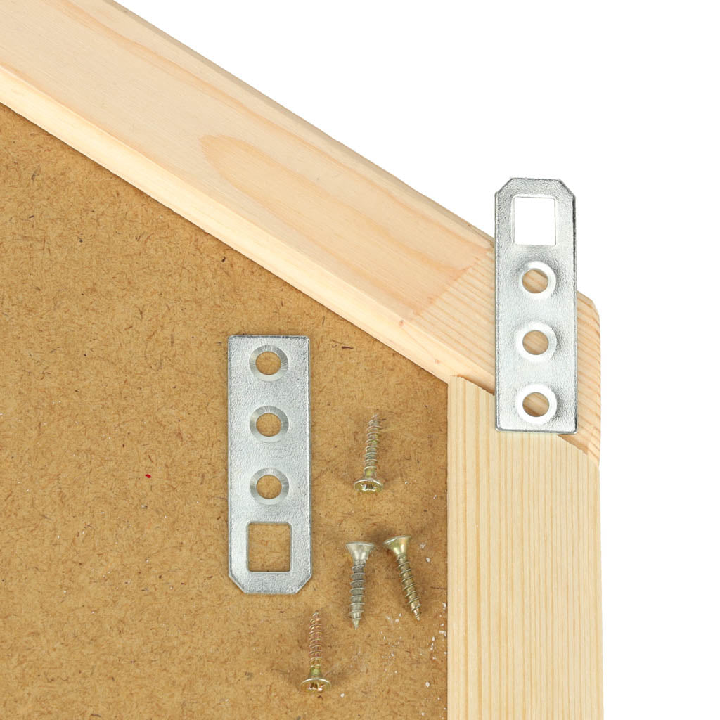 Tablica magnetyczna kredowa na ścianę drewniana domek 92cm x 62cm