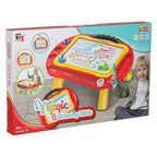 Tablica magnetyczna edukacyjna znikopis stolik do rysowania stempelki