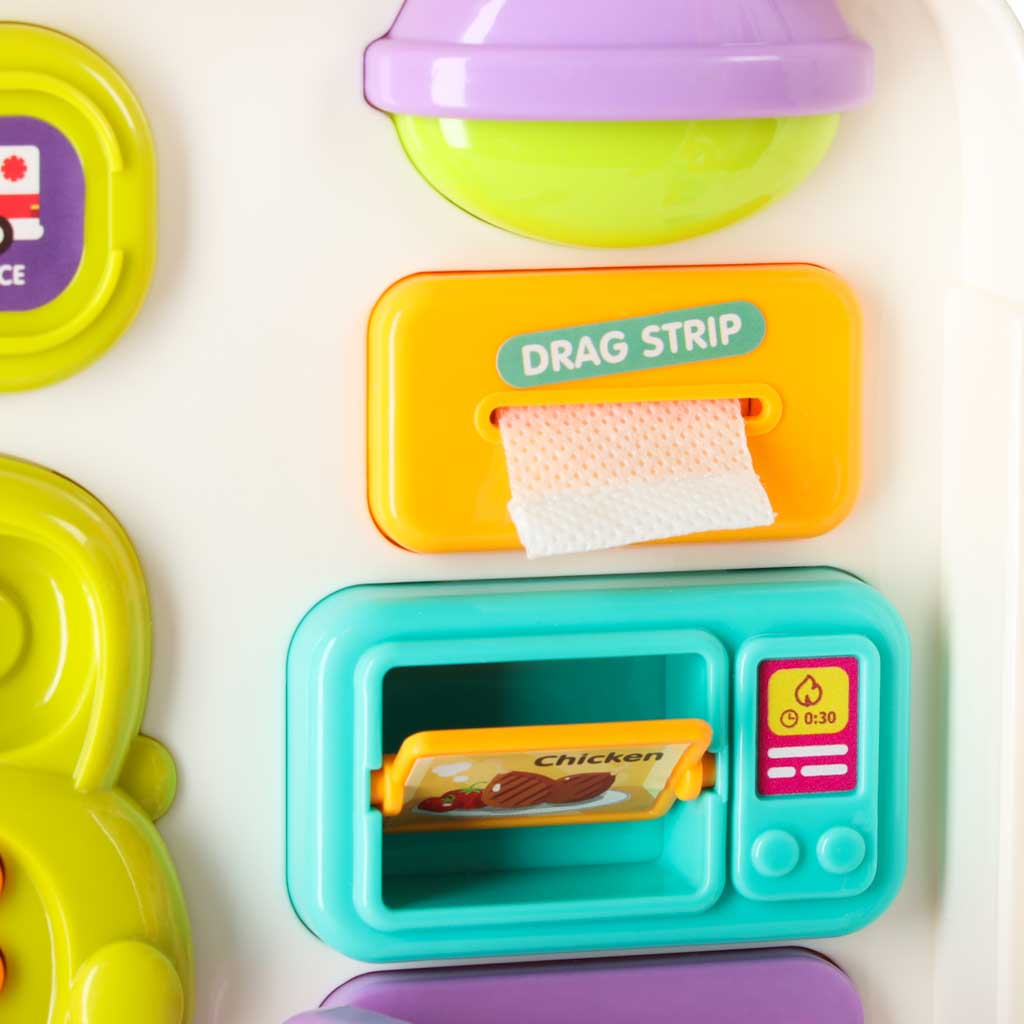 Tablica manipulacyjna interaktywna samochód światło dźwięk