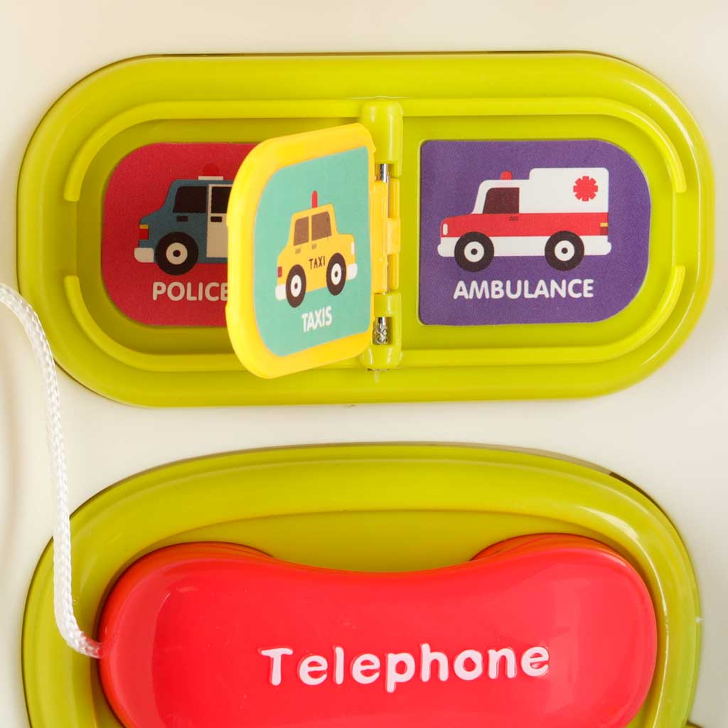 Tablica manipulacyjna interaktywna samochód światło dźwięk