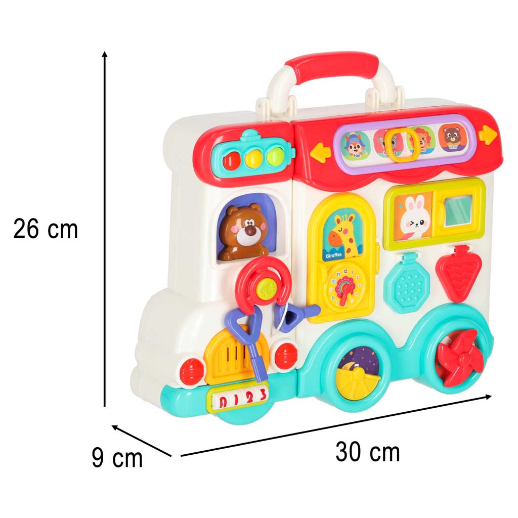 Tablica manipulacyjna interaktywna samochód światło dźwięk